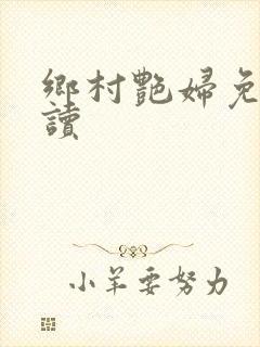 乡村艳妇免费阅读封面