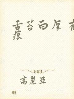 舌苔白厚 有齿痕