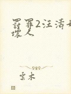 罚罪2汪涛好人坏人