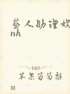 艺人助理娱乐圈nh