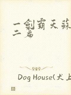 一剑霸天苏信第二篇