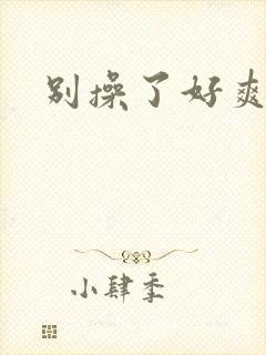 别操了好爽视频封面