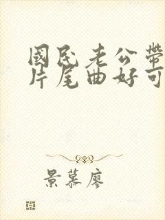 国民老公带回家片尾曲好可惜