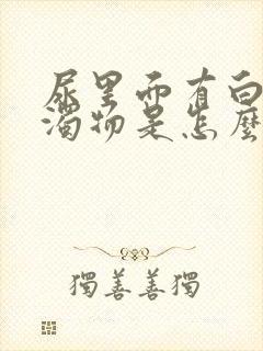 尿里面有白色浑浊物是怎么回事?