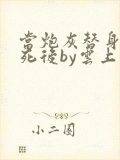 当炮灰替身的我死后by云上浅酌