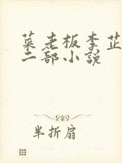 菜老板李芷珊第二部小说