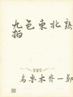 九色东北熟女自拍封面