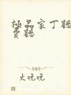 极品家丁听书免费听