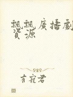 飘飘广播剧网盘资源