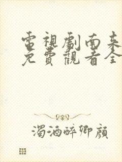 电视剧南来北往免费观看全集播放