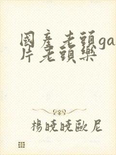 国产老头gay片老头乐