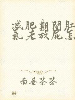 减肥期间肚子胀气老放屁怎么回事