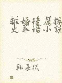 离婚后厉总追妻火葬场小说