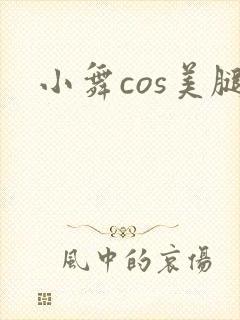 小舞cos美腿