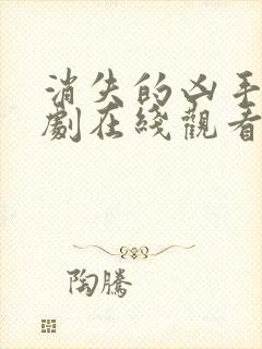 消失的凶手悬疑剧在线观看