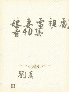 娘妻电视剧免费看40集