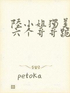 陆小姐独美后,六个哥哥跪求原谅完结