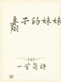 妻子的妹妹西野翔