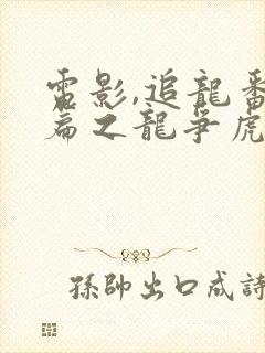 电影,追龙番外篇之龙争虎斗