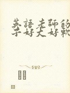 英语老师的小兔子好大好软水封面