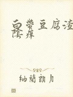 白带豆腐渣样外阴痒封面