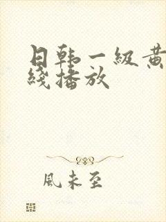 日韩一级黄片在线播放封面