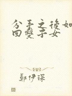 分手之后如何挽回双子女