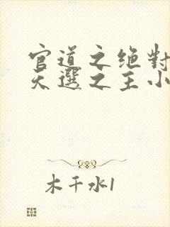 官道之绝对权力天选之主小说全本阅读