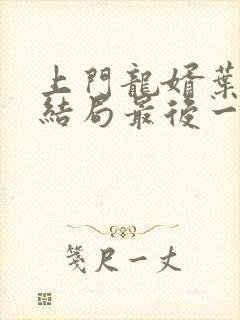 上门龙婿叶辰大结局最后一章