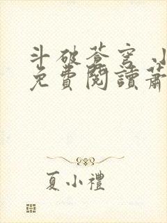 斗破苍穹 小说免费阅读萧炎