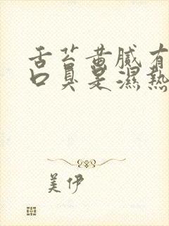 舌苔黄腻有齿痕口臭是湿热吗