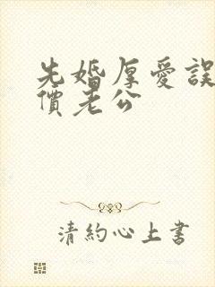 先婚厚爱误嫁天价老公