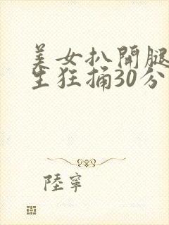 美女扒开腿让男生狂捅30分钟封面