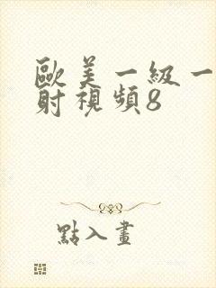 欧美一级一片内射视频8