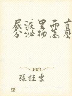 尿液里面有白色分泌物怎么回事