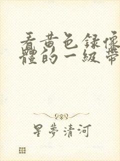 看黄色录像全裸体的一级带免费观看