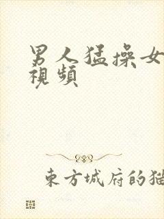 男人猛操女人逼视频