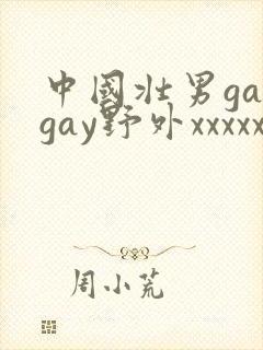 中国壮男gaygay野外xxxxx