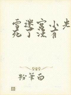 雪迷宫小光结局死了没有