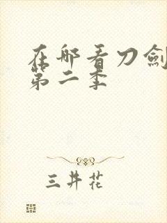 在哪看刀剑神域第二季封面