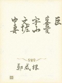 中文字幕巨乳人妻佐山爱