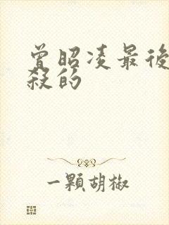 曾昭凌最后被谁杀的