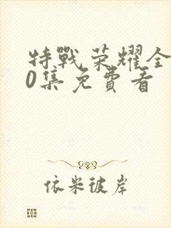 特战荣耀全集40集免费看