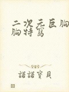 二次元巨胸美女胸特写