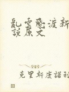乱云飞渡新编小说原文封面