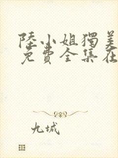 陆小姐独美短剧免费全集在线观看