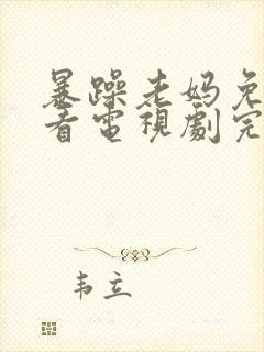 暴躁老妈免费观看电视剧完整版高清