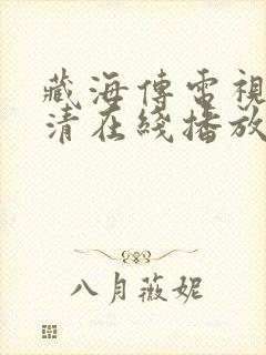 藏海传电视剧高清在线播放