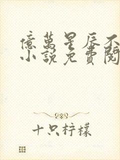 亿万星辰不及你小说免费阅