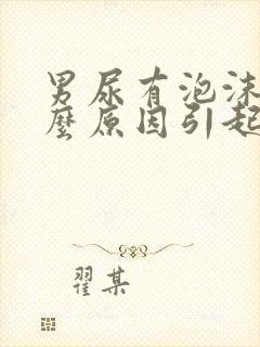 男尿有泡沫是什么原因引起的